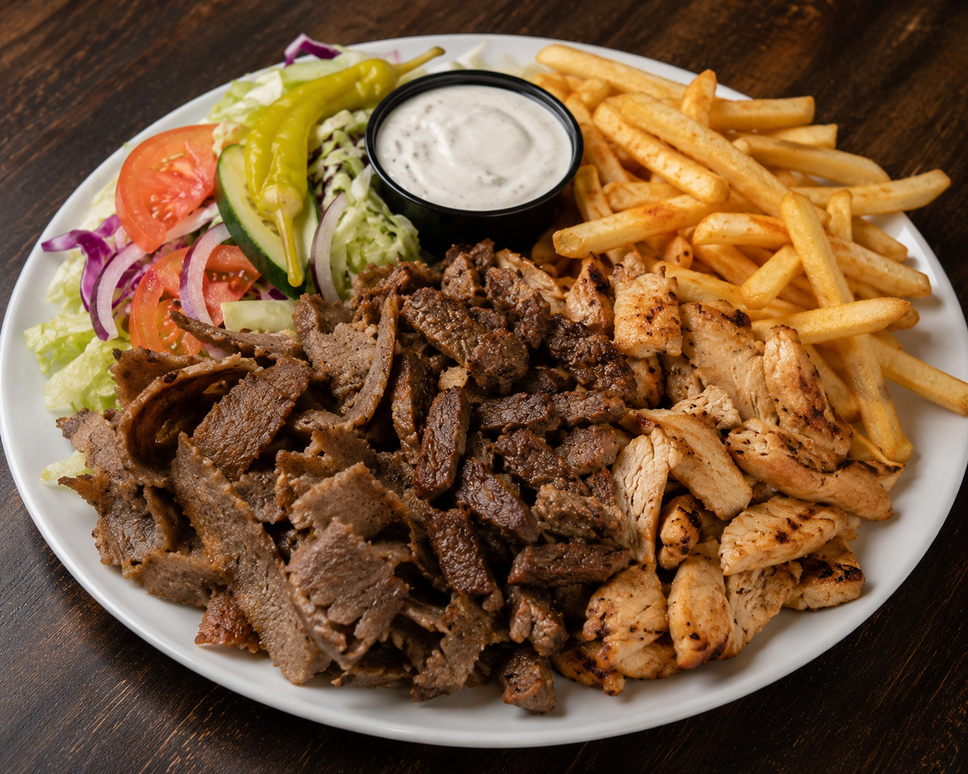 Mix Kebabtallerken